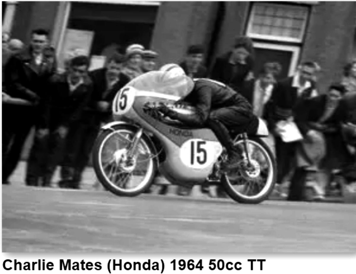 Charlie Mates Honda 1964 50cc TT