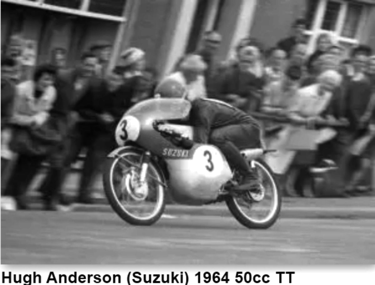 Hugh Anderson Suzuki 1964 50cc TT