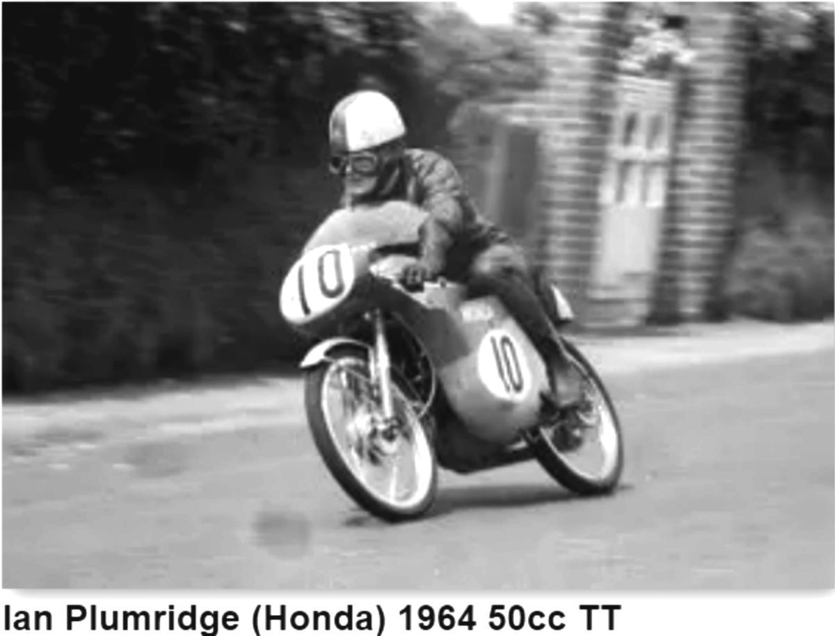Ian Plumridge Honda 1964 50cc TT